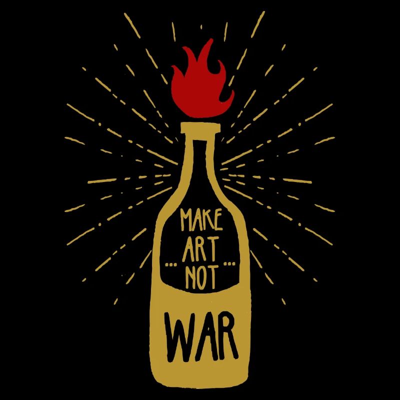 Make art not war