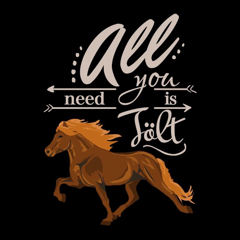 Dunkelfuchs Isländer: All you need is Tölt Lighter