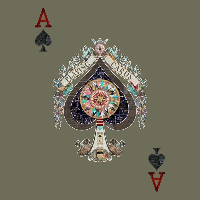 Playing Cards - Digital Decoupage