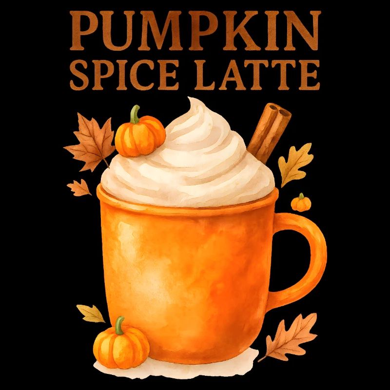 Pumpkin Spice Latte Design
