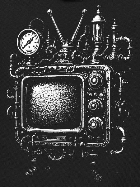 Steampunk TV-Motor