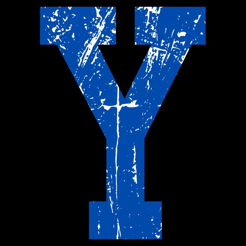 Letter y retro sport