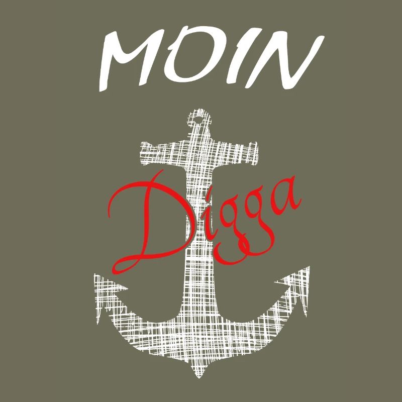 Moin Digga Ankerdesign