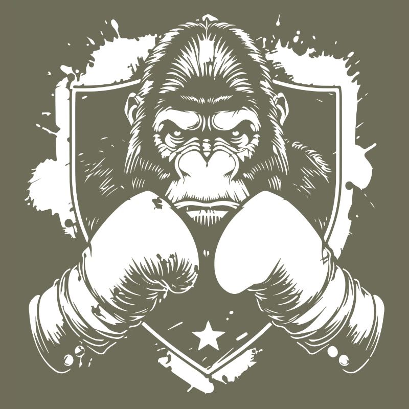 Gorilla Boxer Boxe MMA