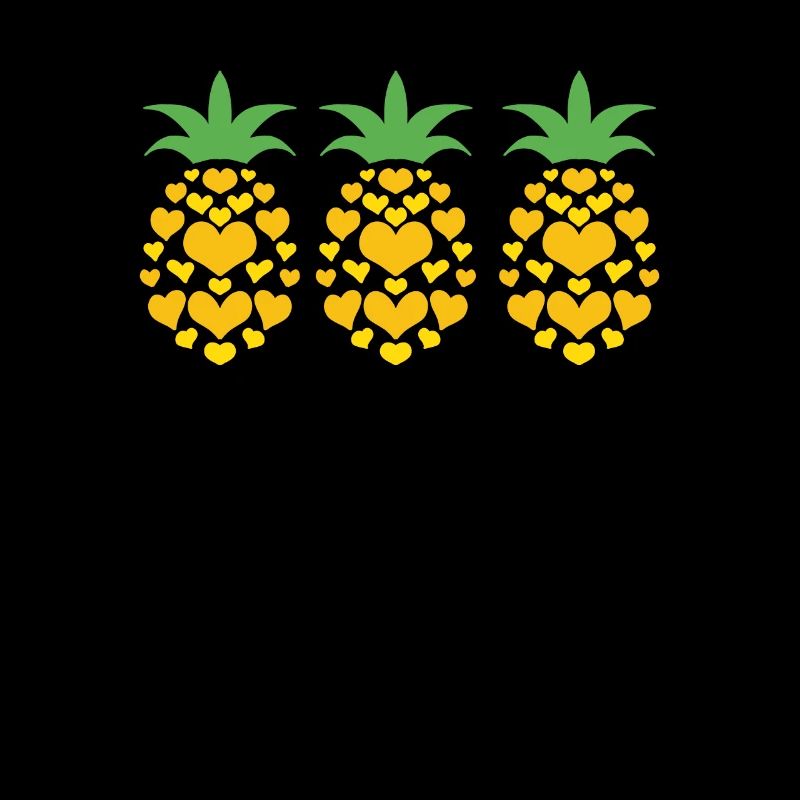 Pineapple Hearts Heart