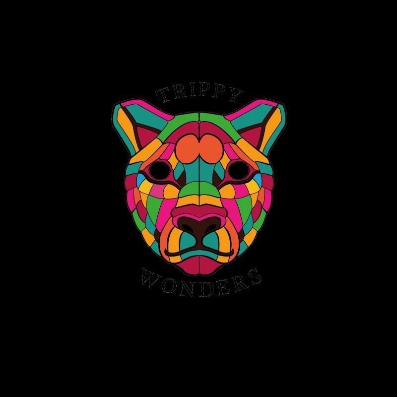 Trippy Wonders - Lion