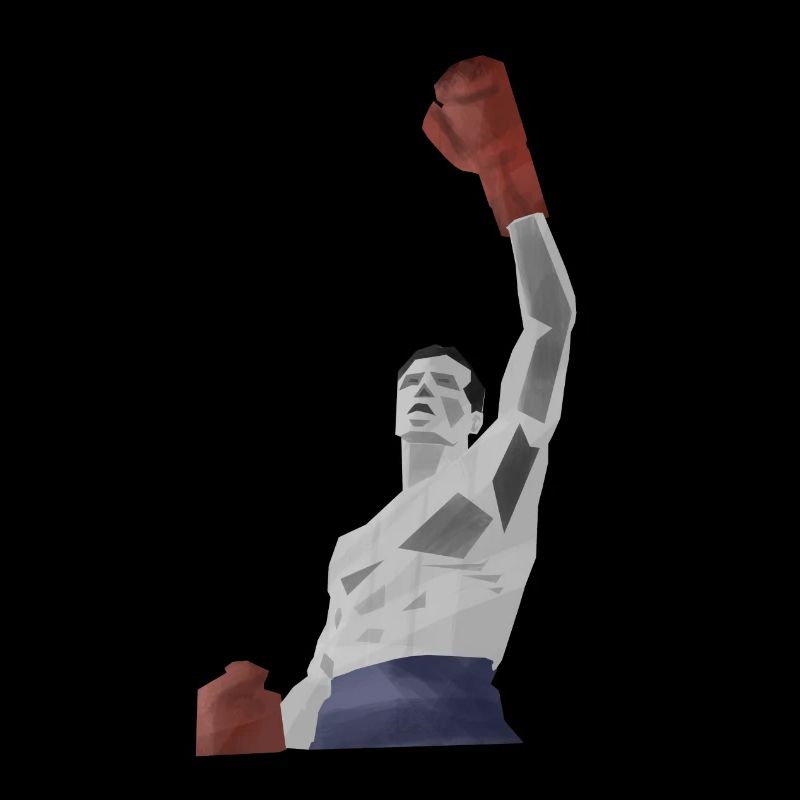 Boxer motif champion