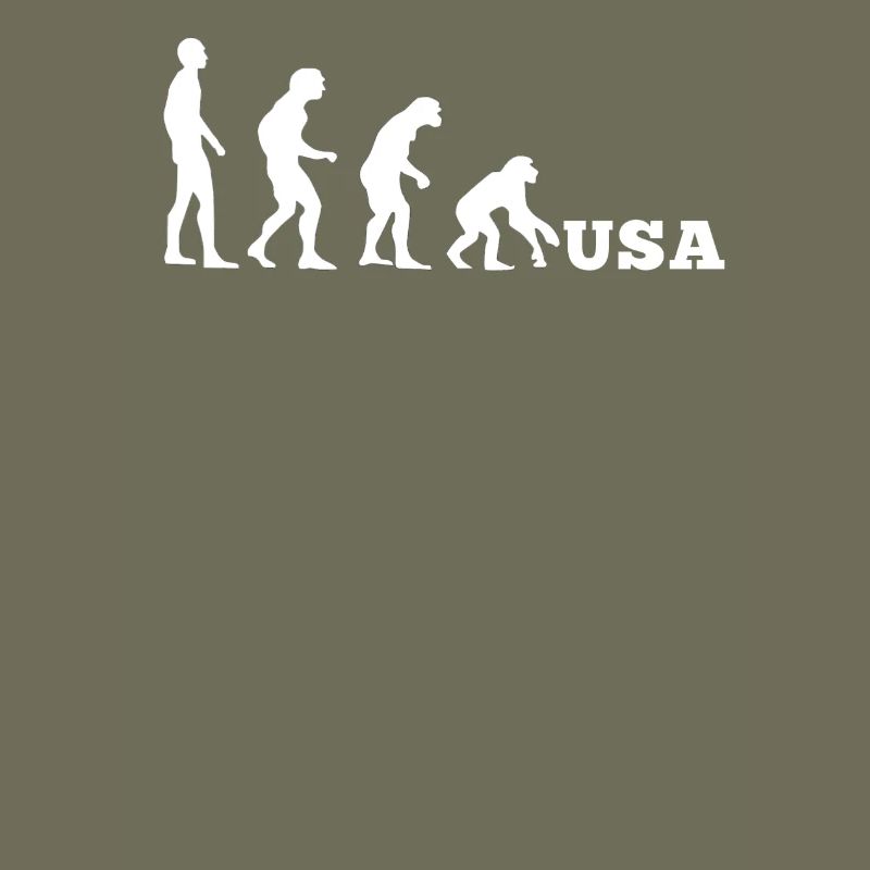 USA Evolution rückwärts