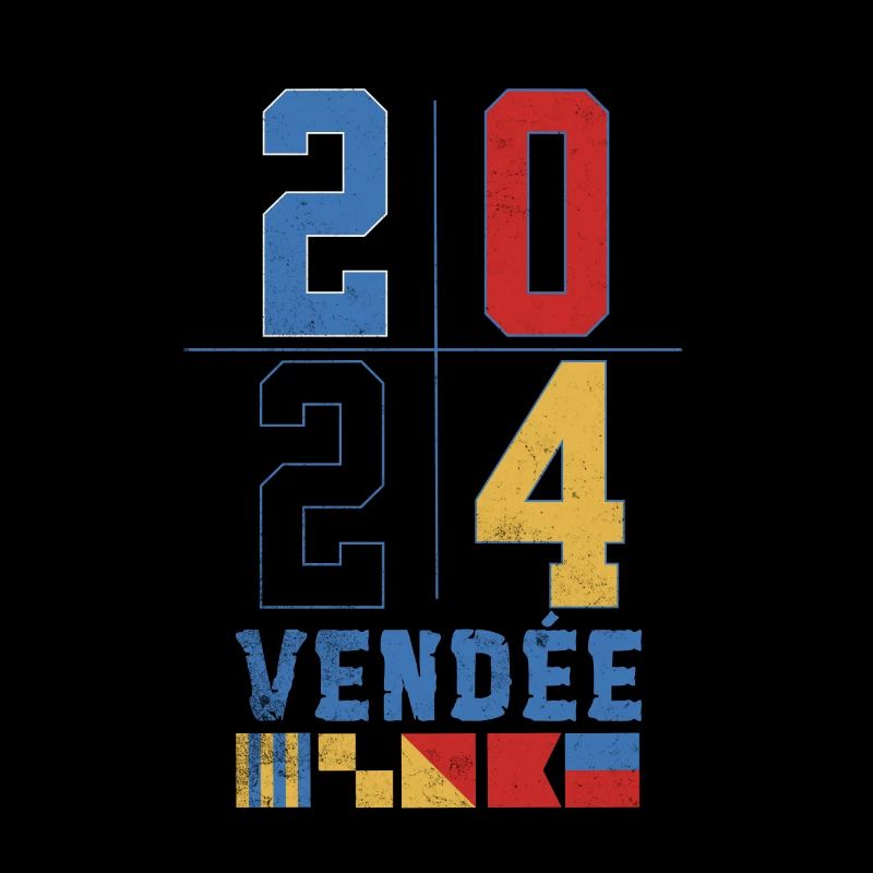 Design régate globe Année 2024 Vendée 