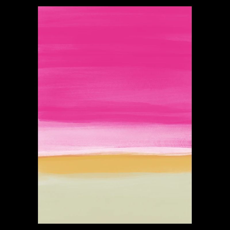 Line study pink yellow