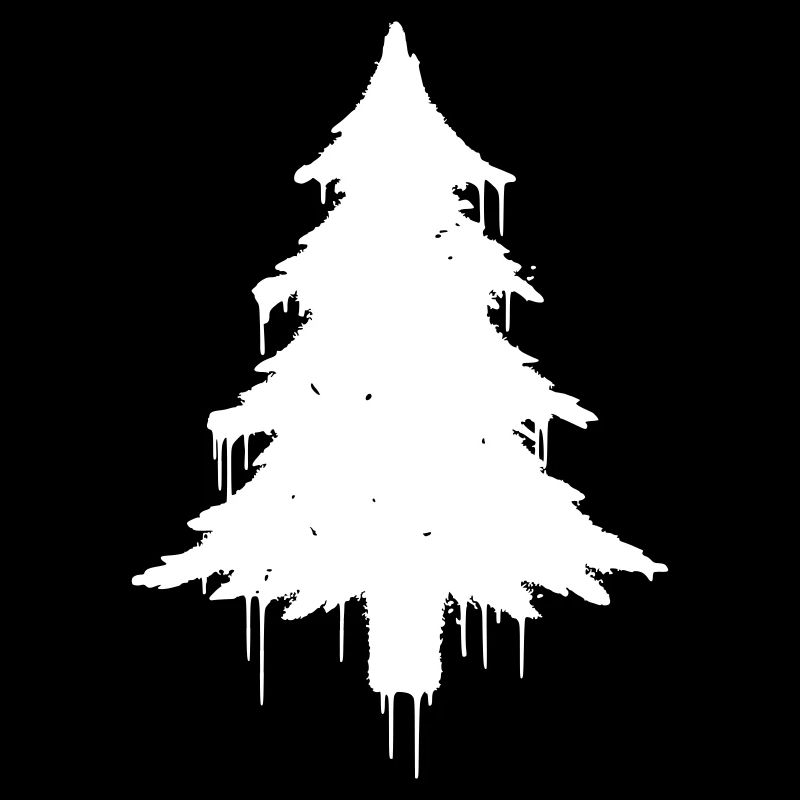 Christmas Tree Graffiti Streetwear