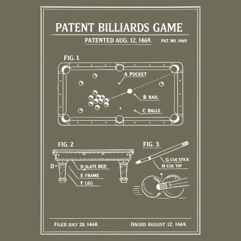 Patent-Billard-Bauplan