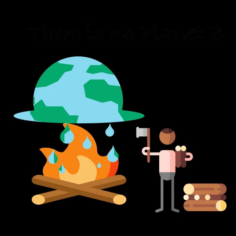 There is no Planet B | Klimaschutz-Design