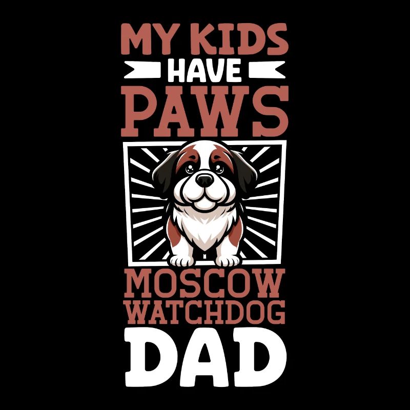 Garde de Moscou Chien Papa