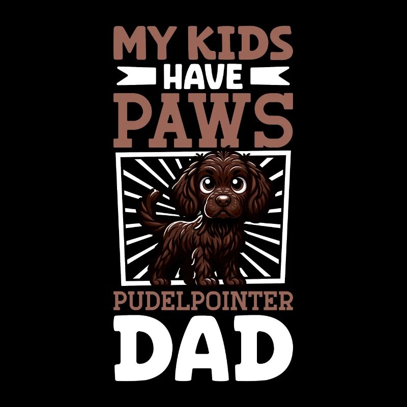 Caniche pointer papa