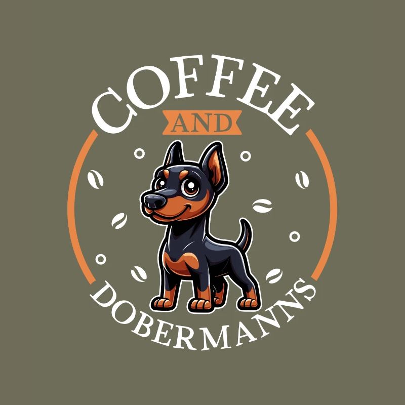 Café et Doberman