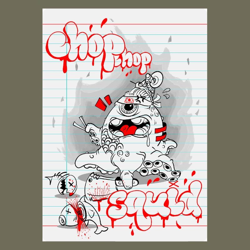 Cassette musicale Graffiti Monster