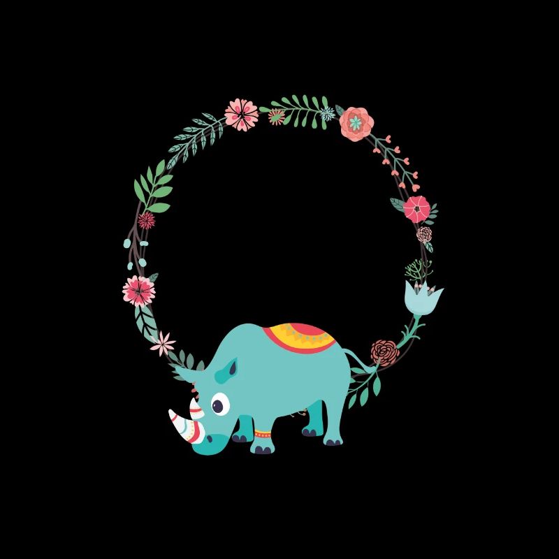 Nashorn Einhorn süß