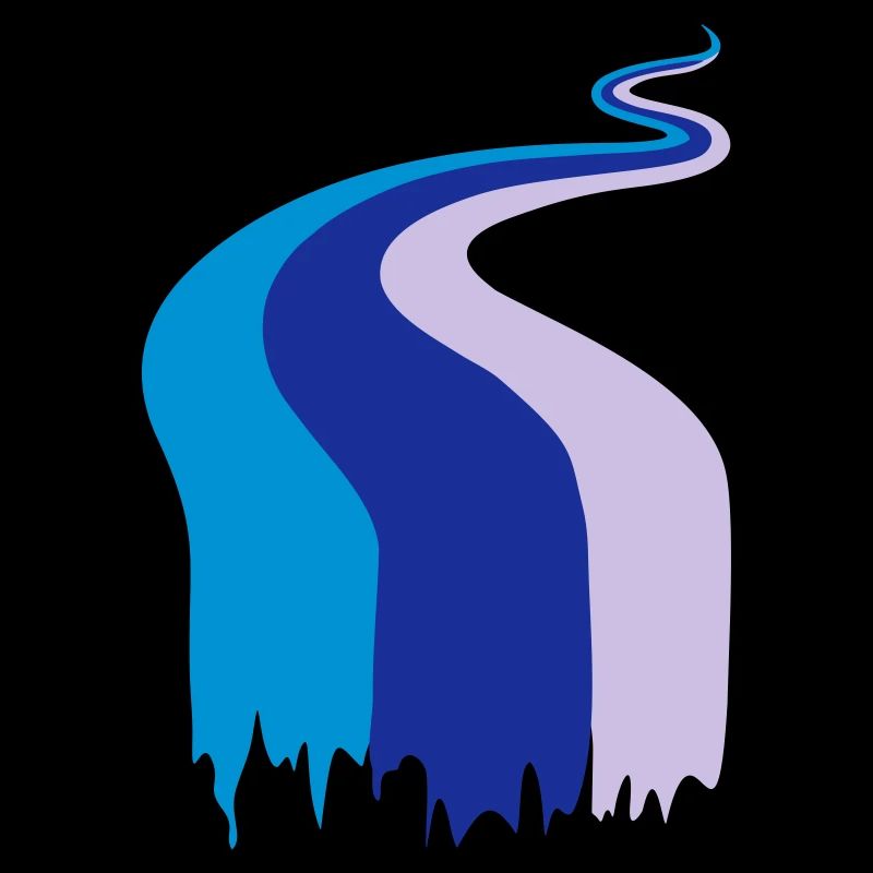 river, stream, colors - couleur, rivière