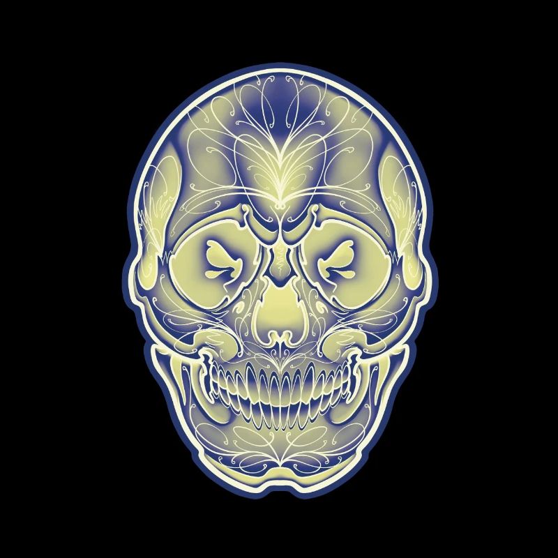 Another colored skull by Owan