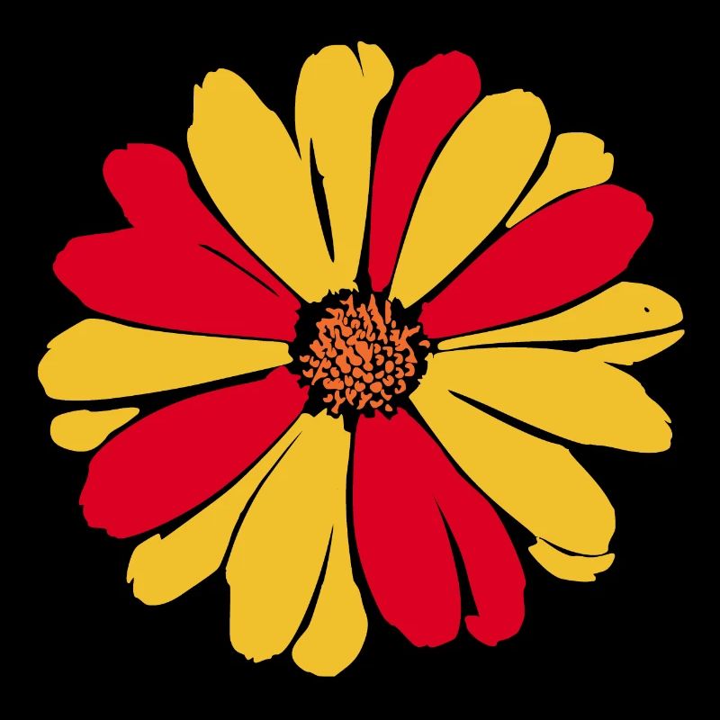 70s Flower Pattern Retro Hippie Flowers Power