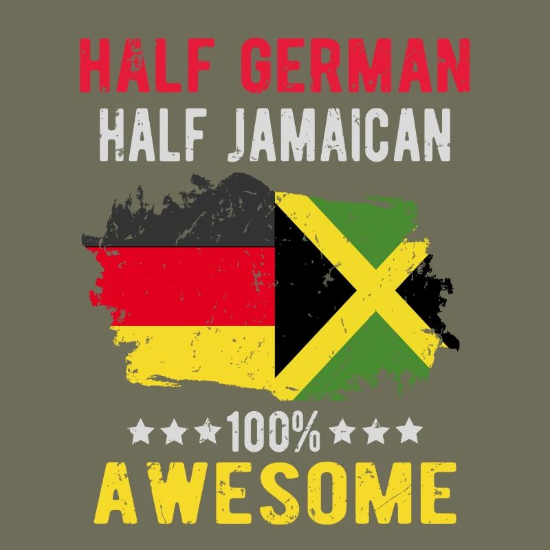 Half German Half Jamaican