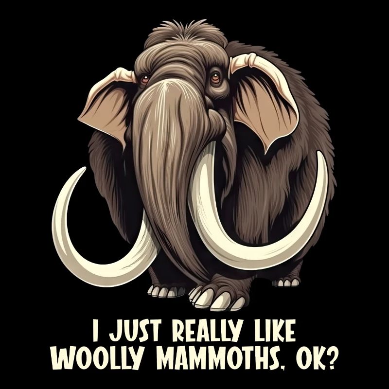 Ich mag halt einfach Mammuts Mammut