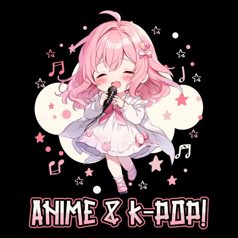 Anime and K-Pop Korean Pop Music Kpop