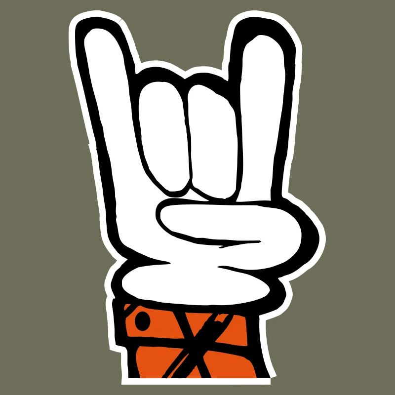 Hand Rock Pommesgabel