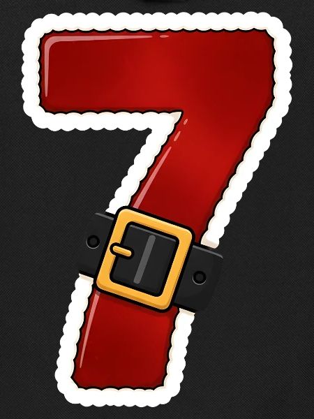 Red Seven with Belt