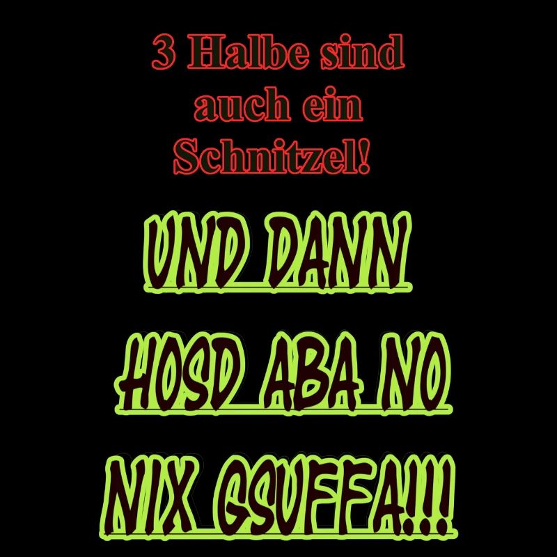 Half Schnitzel Saying Shirt