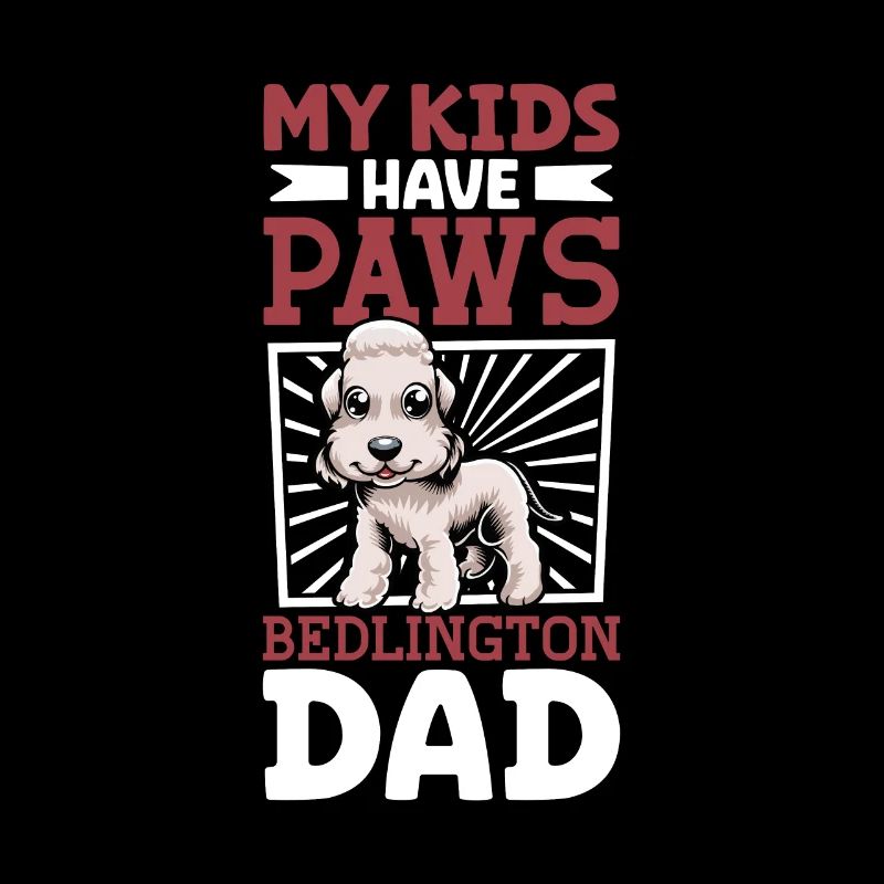 Bedlington Terrier Dad