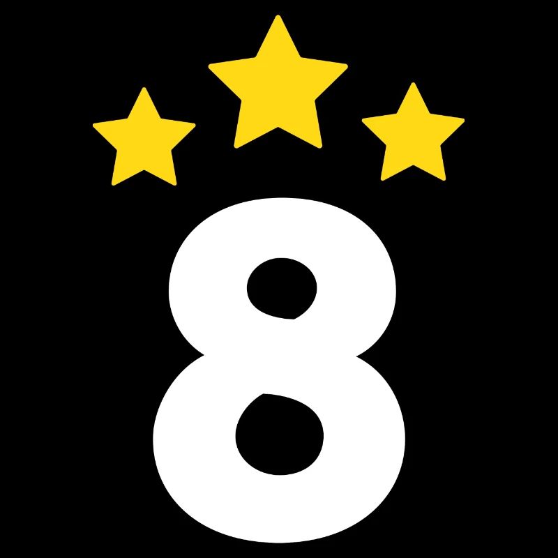 8 ans étoile - cadeau de 8e anniversaire