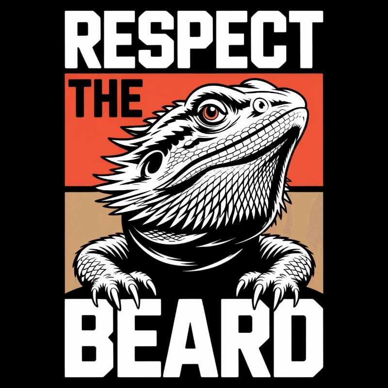 Respect the Beard! Bartagame Reptil Terraristik