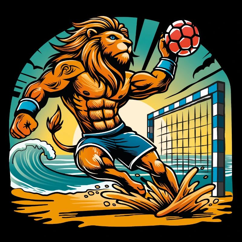 Löwe Beach Handball