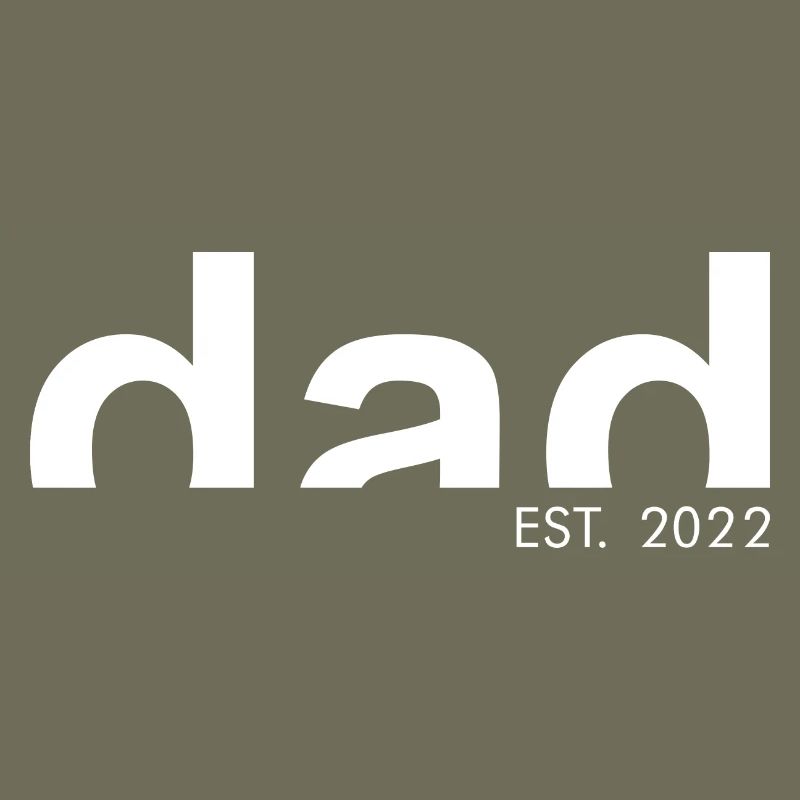 DAD - EST.2022 - Father - Dad - Gift Idea