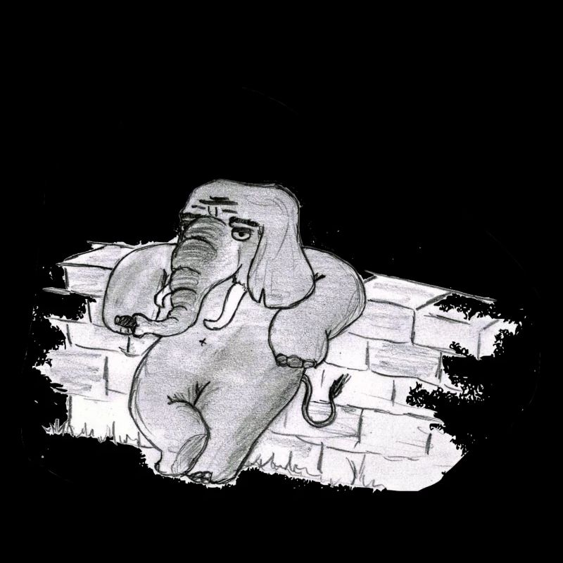 Elefant #NorddeutscheKunst