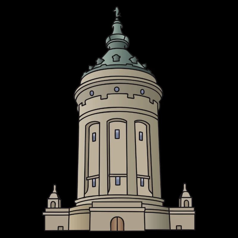Wasserturm Mannheim c