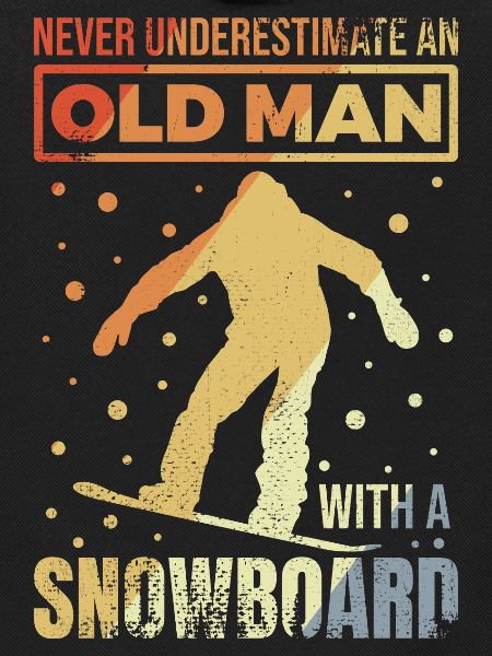 Snowboard Grandpa