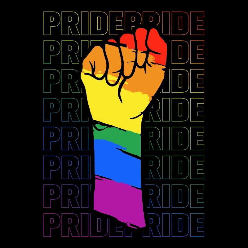 LGBT Regenbogen Faust | Pride Power