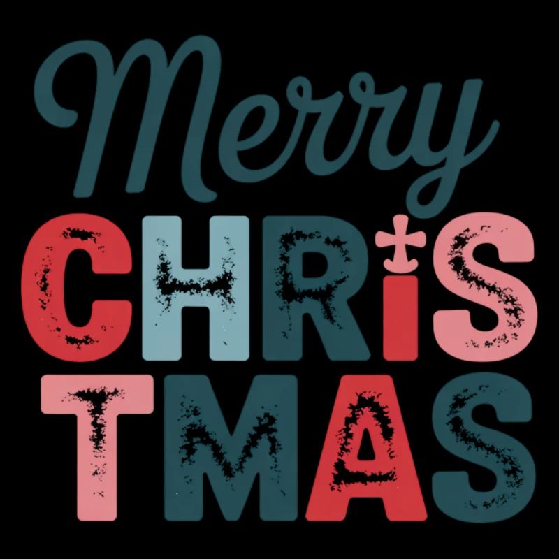 Design de Noël coloré Joyeux Noël