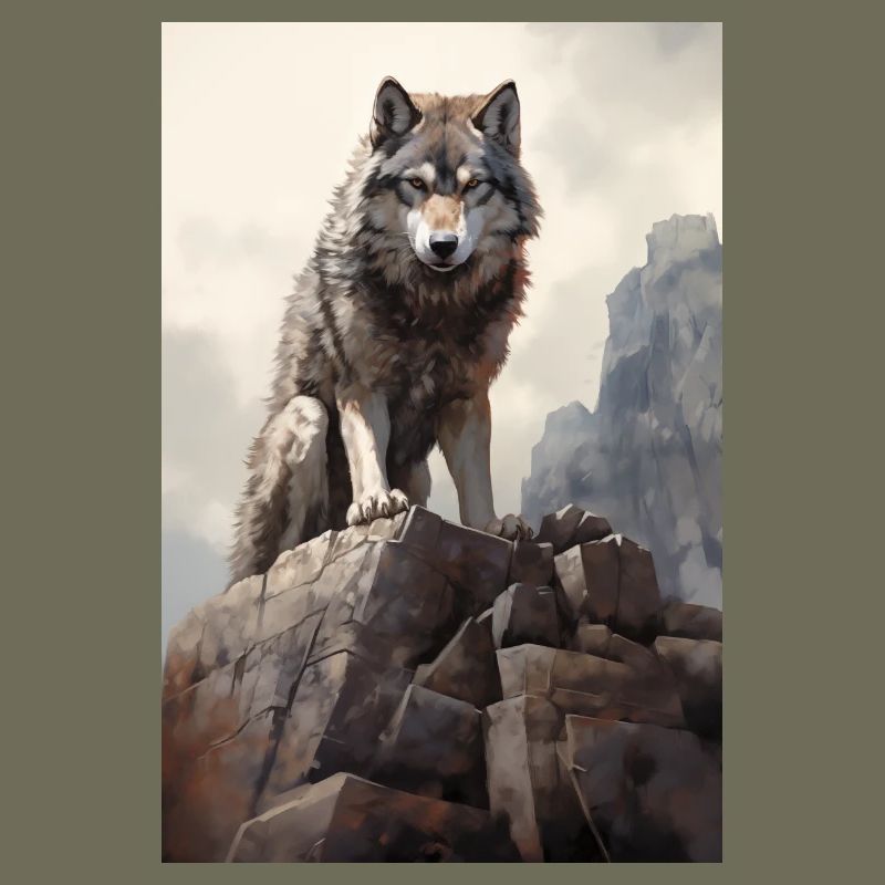 Wolf Illustration