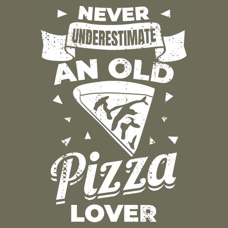 Never Underestimate An Old Pizza Lover