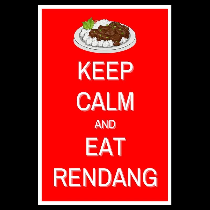 Restez calme et mangez du rendang