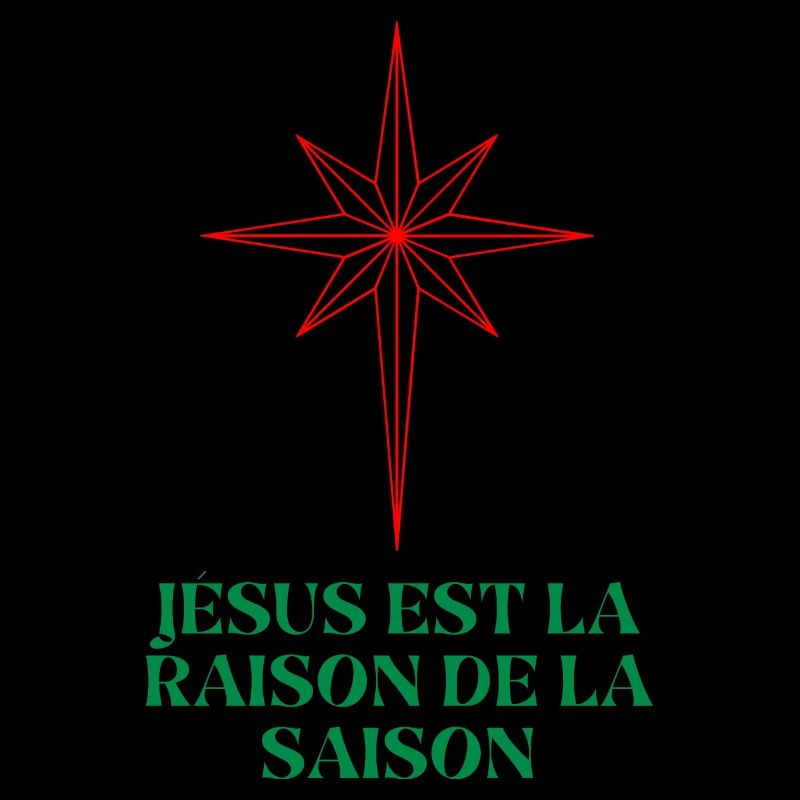 Weihnachtsstern mit religiösem Zitat
