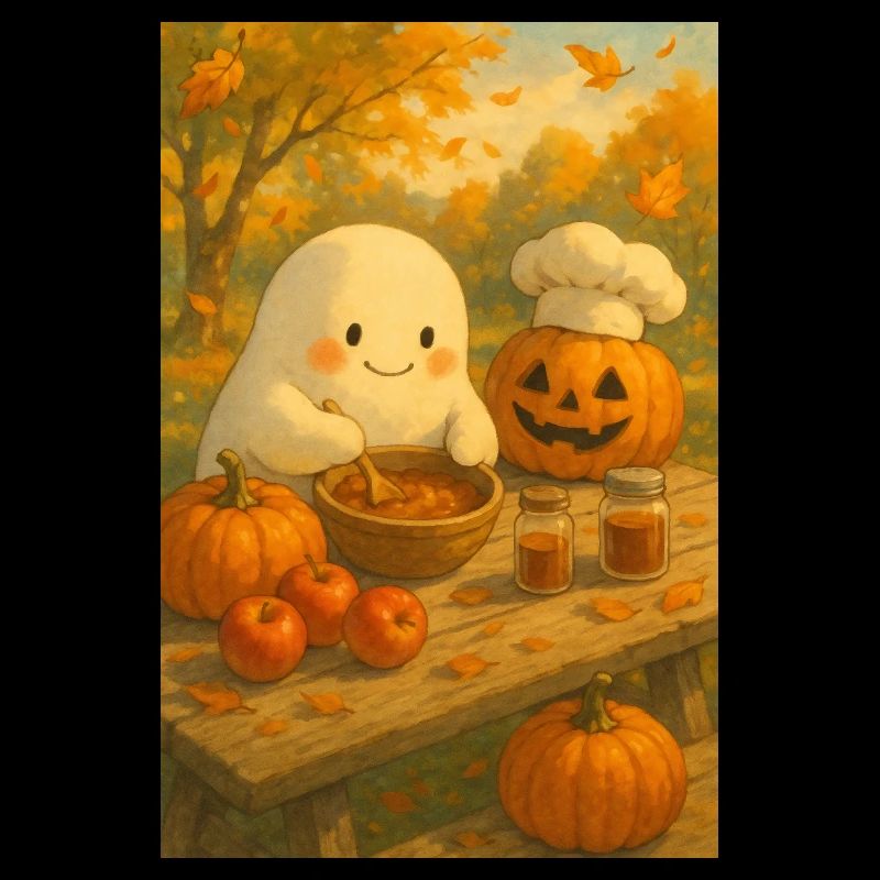 Halloween Ghost Cooking