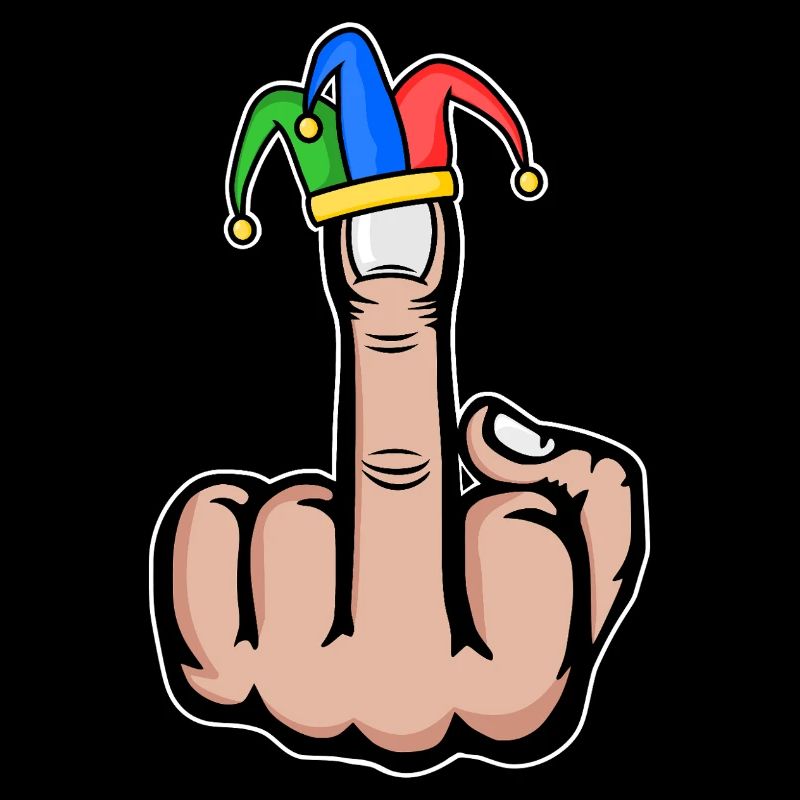 Mittelfinger Stingerfinger Karneval