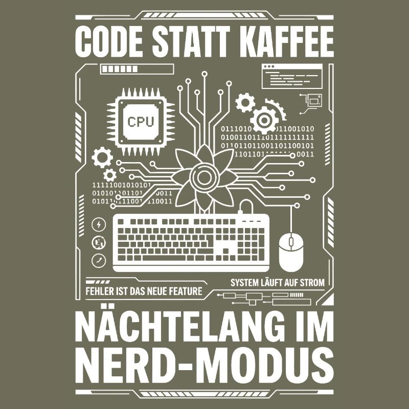 Code au lieu de mode nerd du café