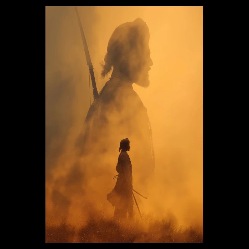 Silhouette du Guerrier de la Braise
