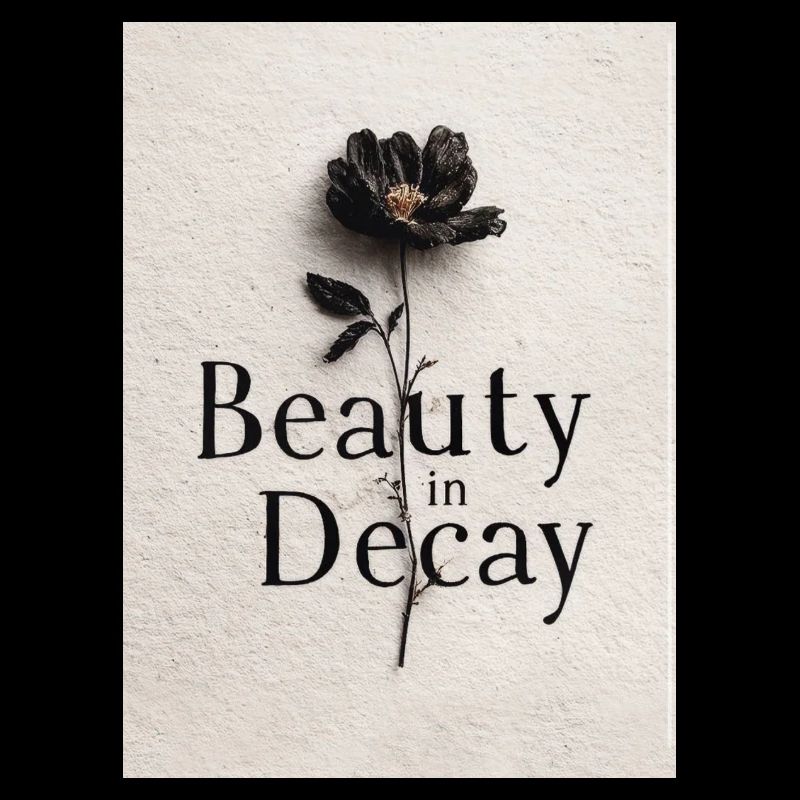 La beauté en décomposition : la fleur en décomposition